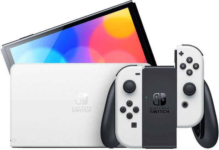 Ігрова консоль Nintendo Switch OLED with White Joy-Con (045496453435)