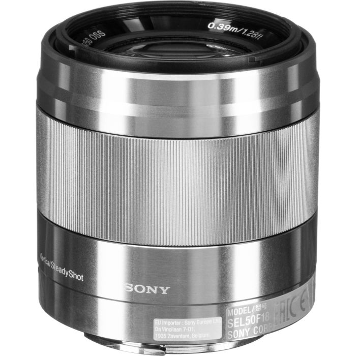 Sony SEL50F18 50mm f/1,8 Silver