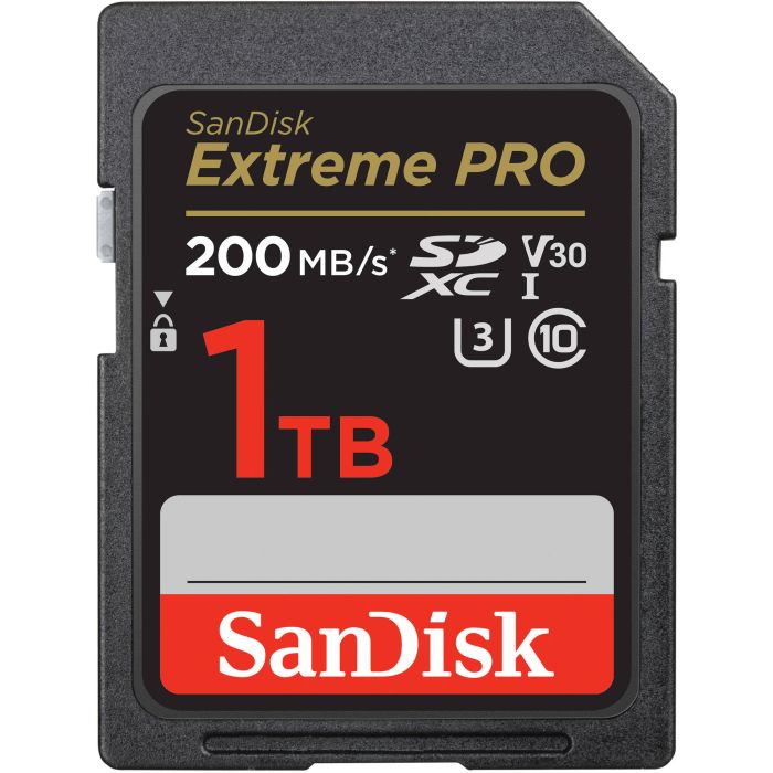 SanDisk 1 TB SDXC UHS-I U3 V30 Extreme PRO (SDSDXXD-1T00-GN4IN)