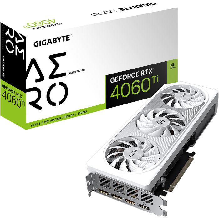 GIGABYTE GeForce RTX 4060 Ti AERO OC 8G (GV-N406TAERO OC-8GD)