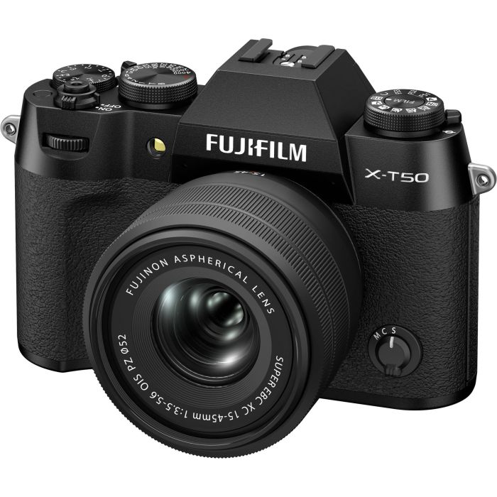 Fujifilm X-T50 kit 15-45mm f/3,5-5,6 Black (16828741)