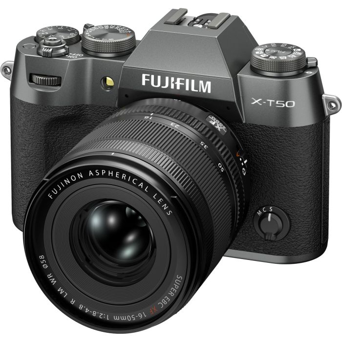 Fujifilm X-T50 kit 16-50mm f/2,8-4,8R LM WR Charcoal Silver (16828650)