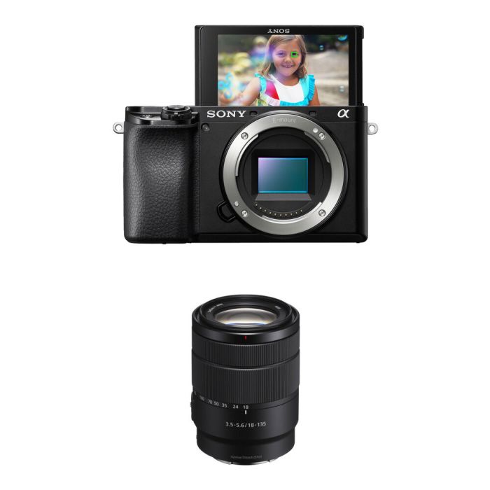 Sony Alpha A6100 kit (18-135mm) Black