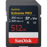 SanDisk 512GB SDXC UHS-II U3 V90 Extreme Pro (SDSDXDM-512G-GN4IN)