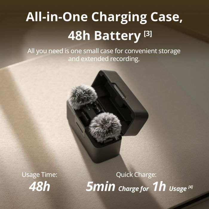 DJI Mic Mini 2TX + 1RX + Charging Case (CP.RN.00000433.01)