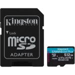 Kingston 512 GB microSDXC Canvas Go! Plus UHS-I U3 V30 A2 Class 10 + Adapter (SDCG4/512GB)