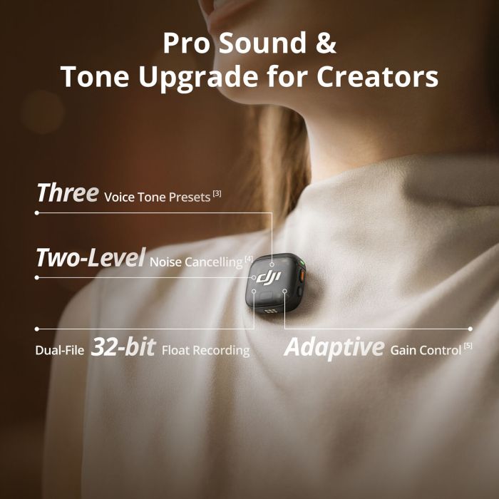 DJI MIC 3 1TX + 1RX (CP.RN.00000479.01) DJI MIC 3 1TX + 1RX (CP.RN.00000479.01)