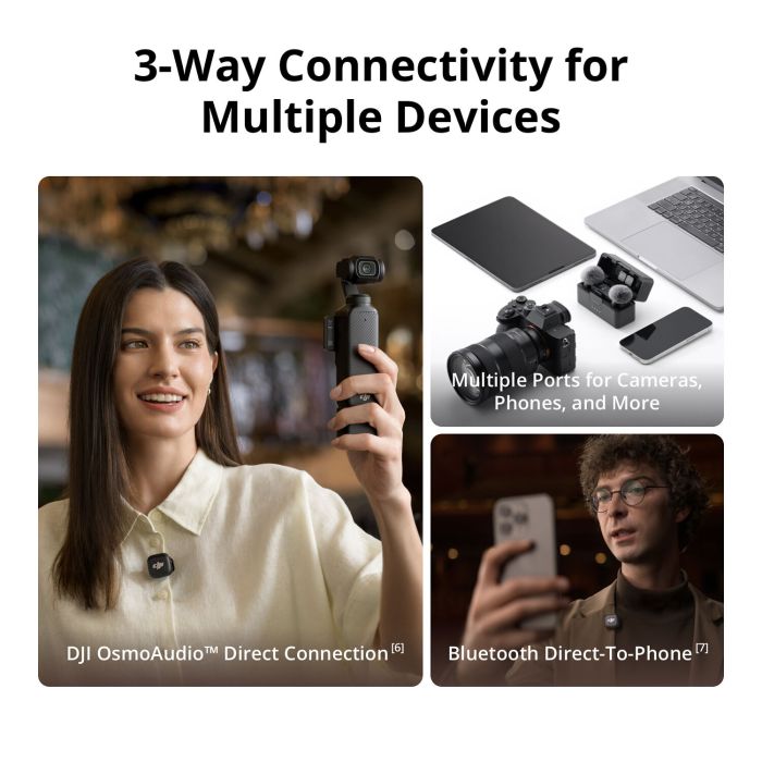 DJI MIC 3 1TX + 1RX (CP.RN.00000479.01) DJI MIC 3 1TX + 1RX (CP.RN.00000479.01)