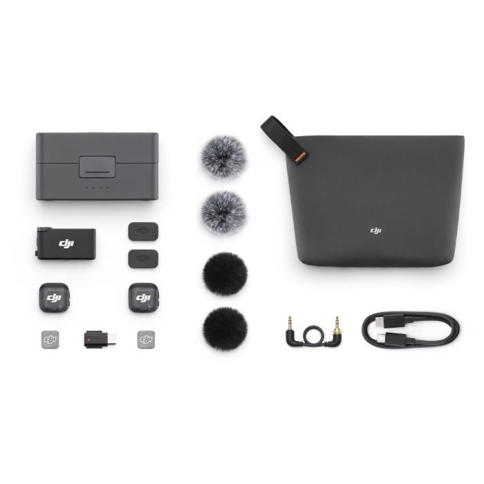 DJI MIC 3 2TX + 1RX + Charging Case (CP.RN.00000480.01) DJI MIC 3 2TX + 1RX + Charging Case (CP.RN.00000480.01)