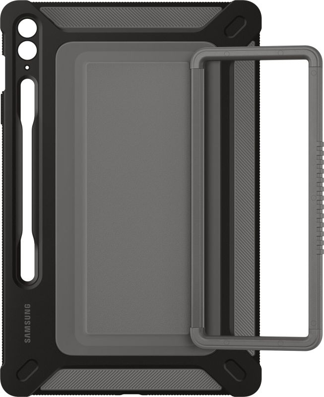 Обкладинка-підставка для планшета Samsung Outdoor Cover для Tab S9 FE+ (X610/616) Titan (EF-RX610CBEG)