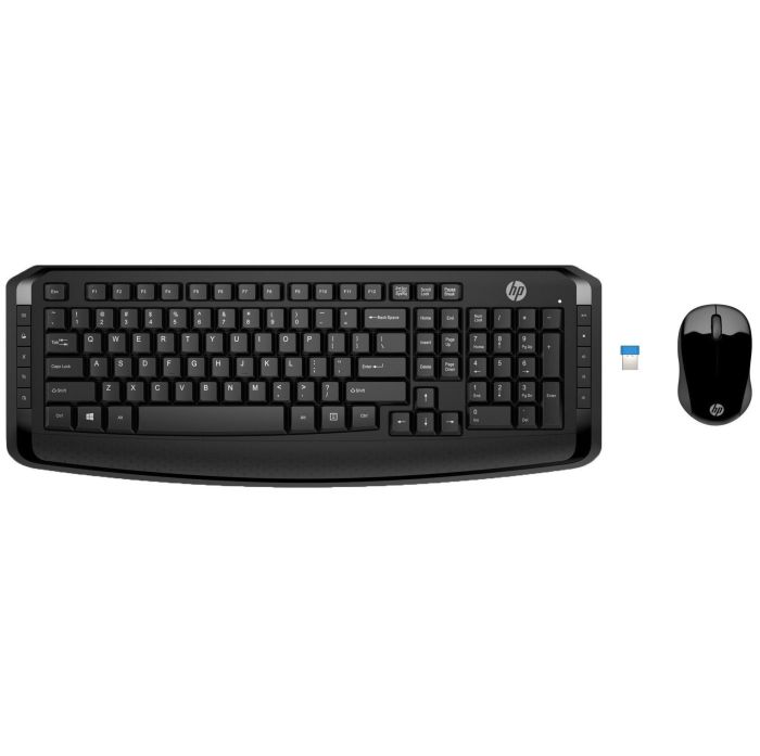 Комплект (клавіатура + миша) HP Keyboard & Mouse 300 Black (3ML04AA)