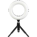 Штатив зі світлодіодним кільцем Hama SpotLight Smart 80 V2 BT Black (00004657) Штатив зі світлодіодним кільцем Hama SpotLight Smart 80 V2 BT Black (00004657)