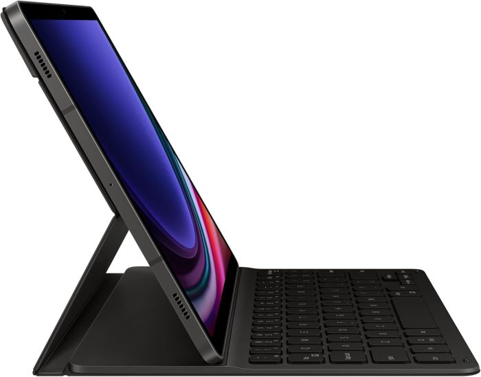 Чохол-клавіатура для планшета Samsung Galaxy Tab S9 Book Cover Keyboard Slim Black (EF-DX710BBEG)