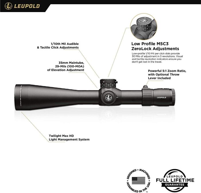 Leupold MARK 5HD 5-25x56 (35mm) M5C3 FFP H59 (171774)