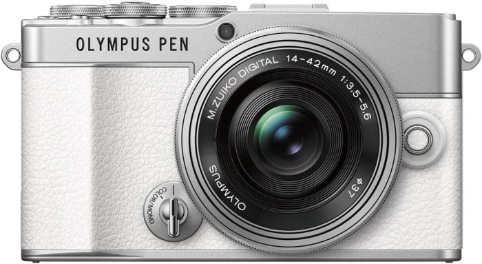 Olympus PEN E-P7 (14-42mm) White/Silver