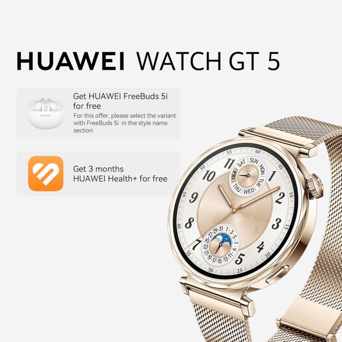 HUAWEI Watch GT 5 41 mm Gold