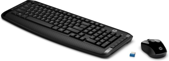 Комплект (клавіатура + миша) HP Keyboard & Mouse 300 Black (3ML04AA)
