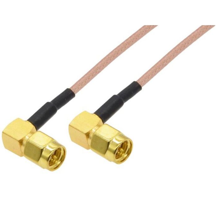 Антенний кабель 4Hawks RP-SMA to RP-SMA Cable, R/A, Black, H155, 20м, 1 шт