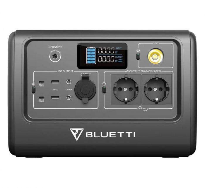 BLUETTI PowerOak EB70 Portable Power Station 1000W 716Wh