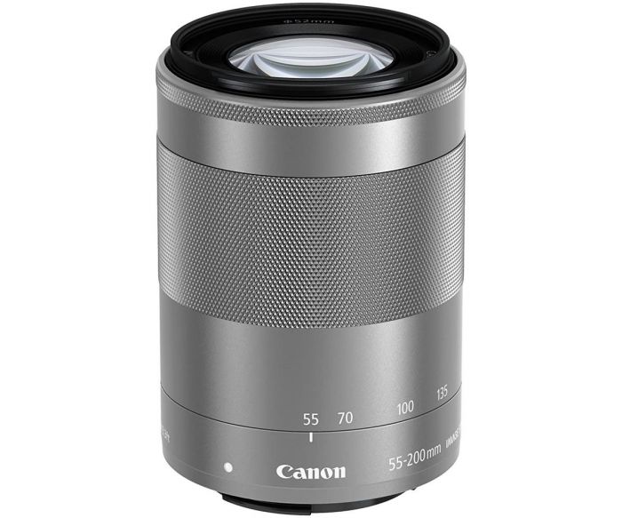 Canon EF-M 55-200mm f/4,5-6,3 IS STM Silver
