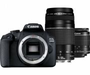 Canon EOS 2000D kit (18-55 DC III + 75-300)