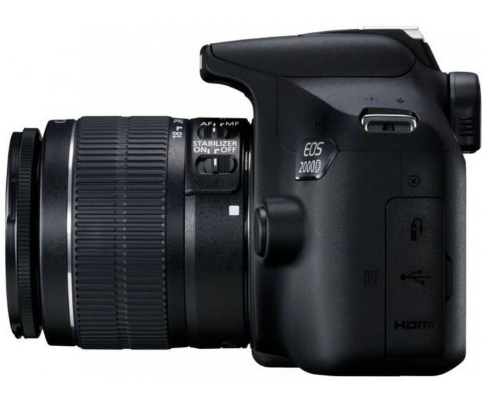 Canon EOS 2000D kit (18-55mm) IS II + сумка SB130 + картка памяти SD16GB