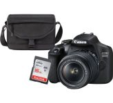 Canon EOS 2000D kit (18-55mm) IS II + сумка SB130 + картка памяти SD16GB