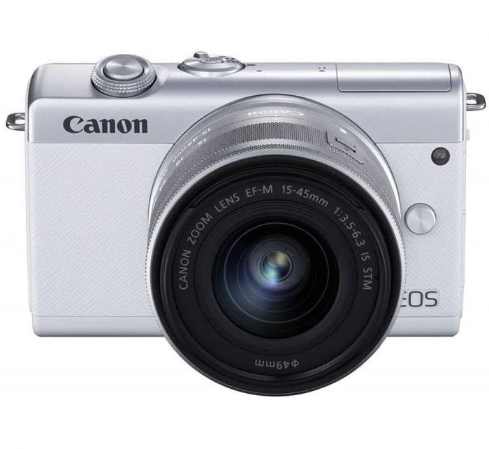 Canon EOS M200 kit (15-45mm) IS STM White (3700C032)