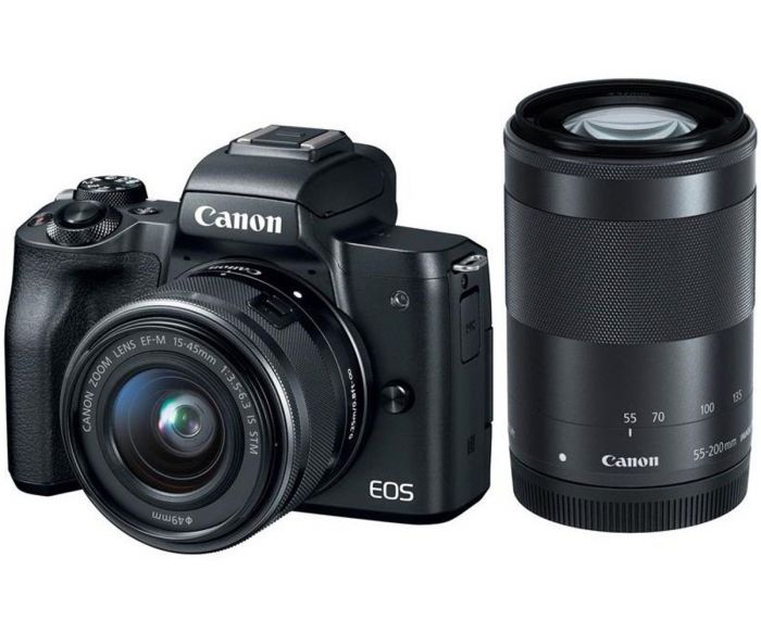 Canon EOS M50 kit (15-45mm + 55-200mm) IS STM