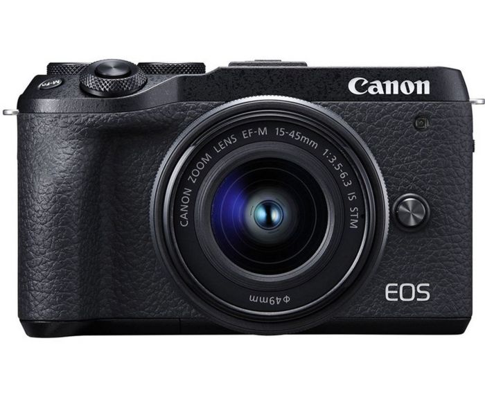 Canon EOS M6 Mark II kit (15-45mm) + EVF-DC2