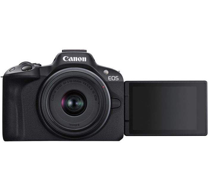 Canon EOS R50 kit RF-S 18-45mm IS STM + RF-S 55-210mm IS STM Black (5811C034)