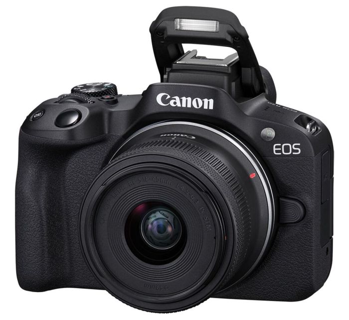Canon EOS R50 kit RF-S 18-45mm IS STM Black (5811C033)