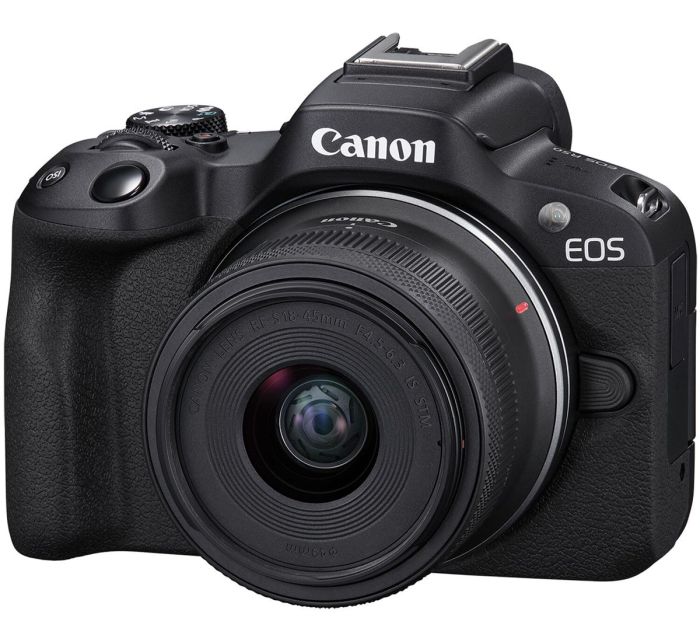 Canon EOS R50 kit RF-S 18-45mm IS STM Black (5811C033) (UA)