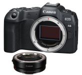 Canon EOS R8 body + Mount Adapter EF-EOS R (5803C019) Canon EOS R8 body + Mount Adapter EF-EOS R (5803C019)