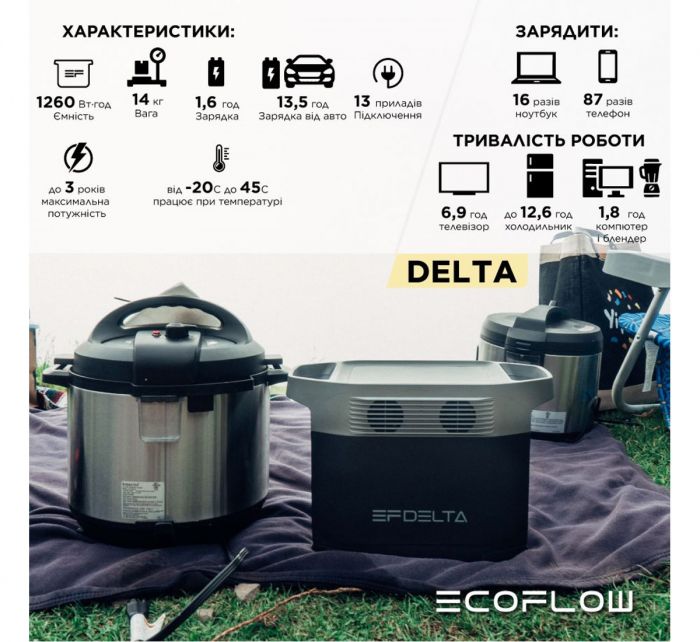 EcoFlow DELTA (EFDELTA1300-EU)