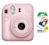 Fujifilm Instax Mini 12 Blossom Pink with Film Kit (20 Exposures) (16806107) Fujifilm Instax Mini 12 Blossom Pink with Film Kit (20 Exposures) (16806107)