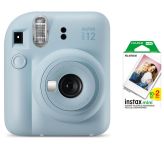 Fujifilm Instax Mini 12 Pastel Blue with Film Kit (20 Exposures) (16806092) Fujifilm Instax Mini 12 Pastel Blue with Film Kit (20 Exposures) (16806092)