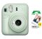 Fujifilm Instax Mini 12 Mint Green with Film Kit (20 Exposures) (16806119)