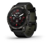 Garmin Epix Pro Gen 2 Sapphire 47mm Carbon G. DLC Tit. with B. Leather Band (010-02803-30)