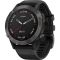 Garmin Fenix 6 Sapphire Сarbon Grey DLC with Black Band (010-02158-10/11)