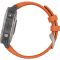 Garmin Fenix 6 Pro Sapphire Titanium with Ember Orange Band