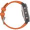 Garmin Fenix 6 Pro Sapphire Titanium with Ember Orange Band