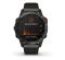 Garmin Fenix 6 Pro Solar Titanium Carbon Gray DLC With Titanium DLC Band Garmin Fenix 6 Pro Solar Titanium Carbon Gray DLC With Titanium DLC Band