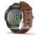 Garmin Fenix 7 Pro Sapphire Solar Titanium with Chestnut L. Band (010-02777-30)