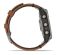 Garmin Fenix 7 Sapphire Solar Titanium with Chestnut Leather Band (010-02540-31)