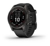Garmin Fenix 7S Pro Sapphire Solar Carbon G. DLC Tit. with Black Band (010-02776-10/11)