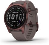 Garmin Fenix 7S Sapphire Solar Dark Bronze Titanium w. Shale G. Band (010-02539-28/29)
