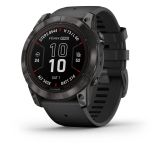 Garmin Fenix 7X Pro Sapphire Solar Carbon G. DLC Tit. with Black Band (010-02778-10/11)