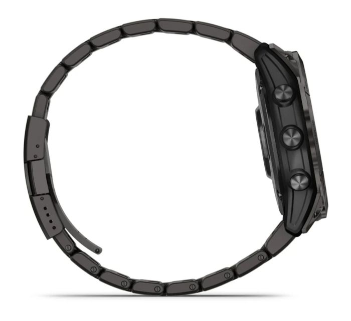 Garmin Fenix 7X Pro Sapphire Solar Carbon G. DLC Tit. with Vented Tit. Bracelet (010-02778-30)