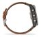 Garmin Fenix 7X Sapphire Solar Titanium w. Chestnut Leather Band (010-02541-19)